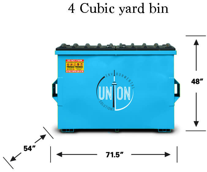 4-Yard-Bin transparent 4-Yard-Bin transparent